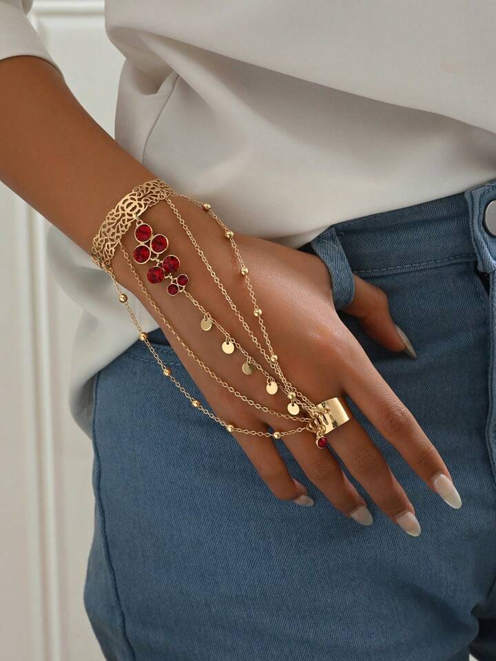 Bracelet Bague Rubie