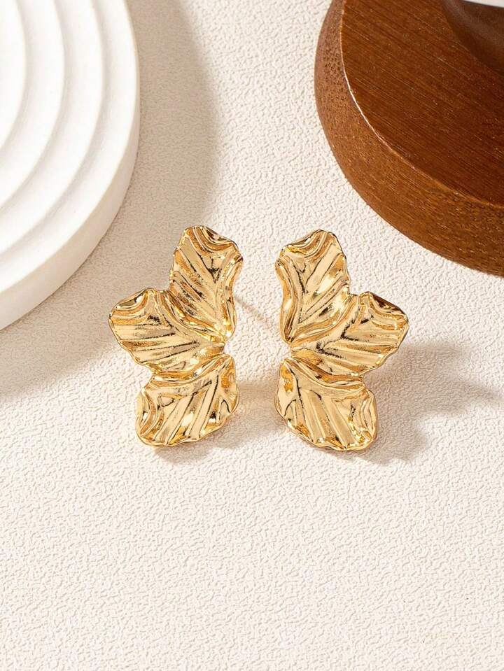 Boucles d'Oreilles demi Fleures