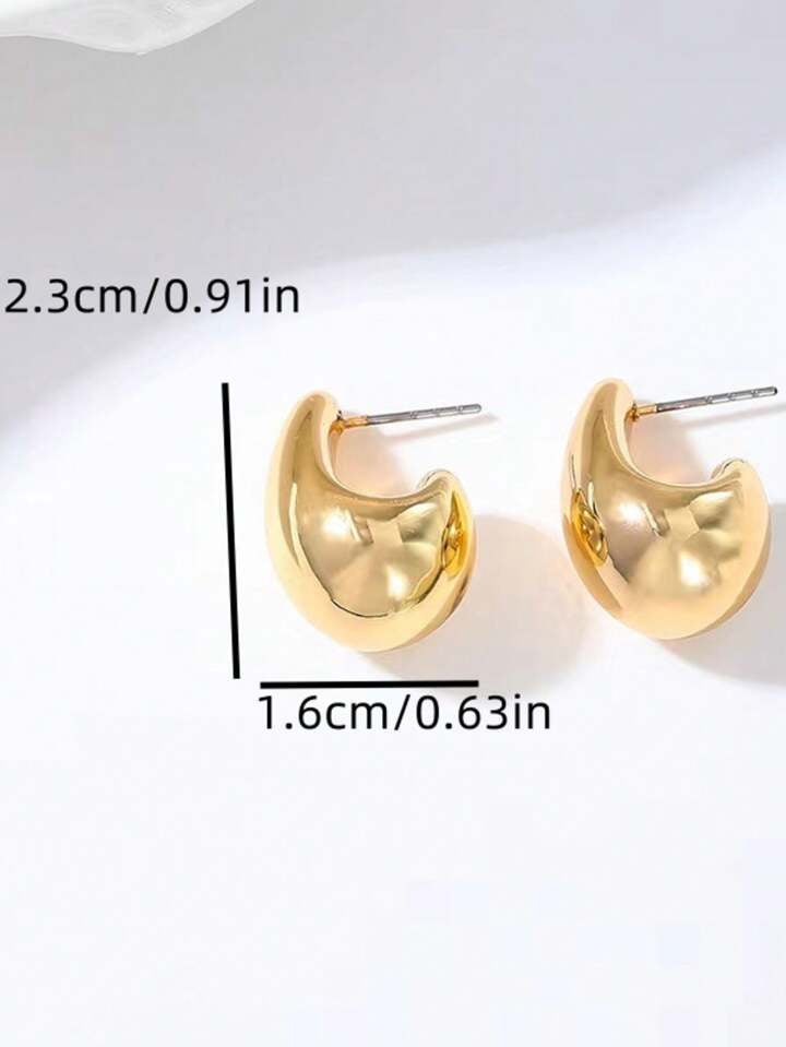 Boucles d'oreilles Goutte d'Or