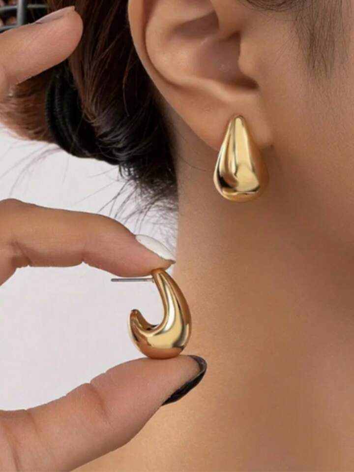 Boucles d'oreilles Goutte d'Or