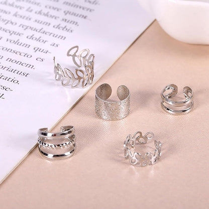 Clips oreilles Dorée / Argentée (5)