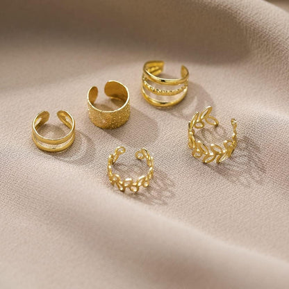 Clips oreilles Dorée / Argentée (5)