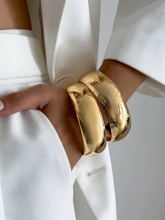Bracelets Larges 2 pièces