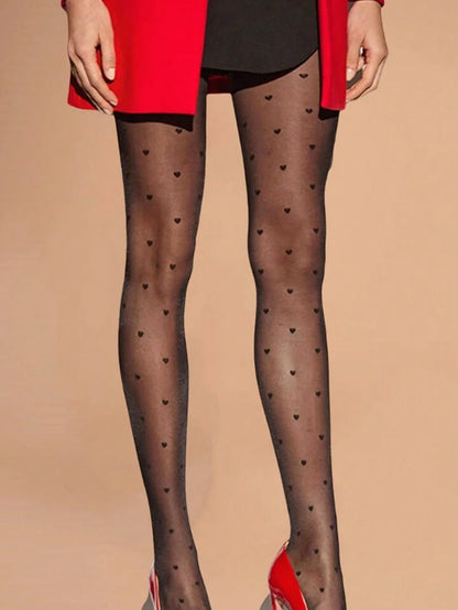 Collants : " Petits Coeurs "
