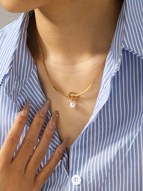 Collier perle Unique