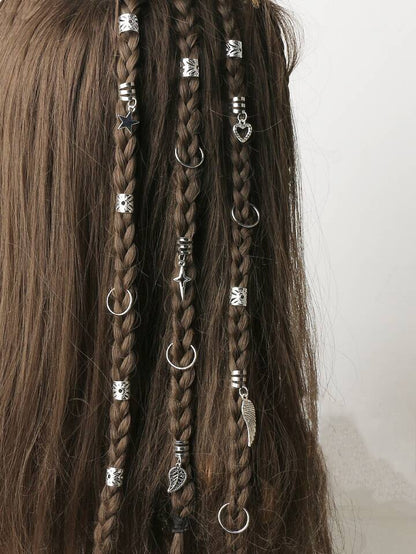 Bagues cheveux dorées / Argente (35)