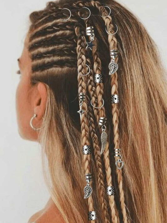 Bagues cheveux dorées / Argente (35)