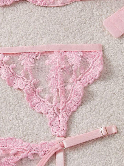 Lingerie " Set rose "
