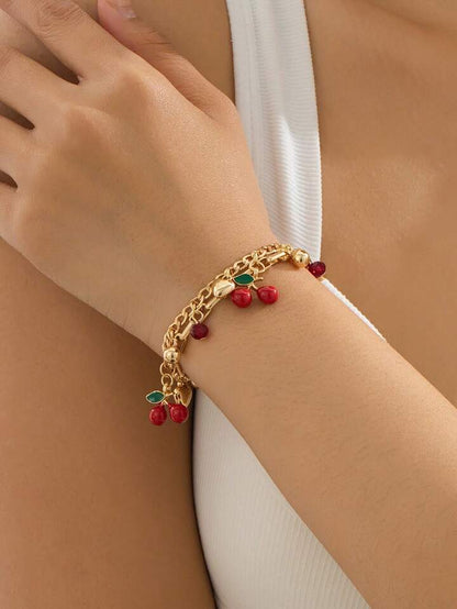 Bracelet Cerises