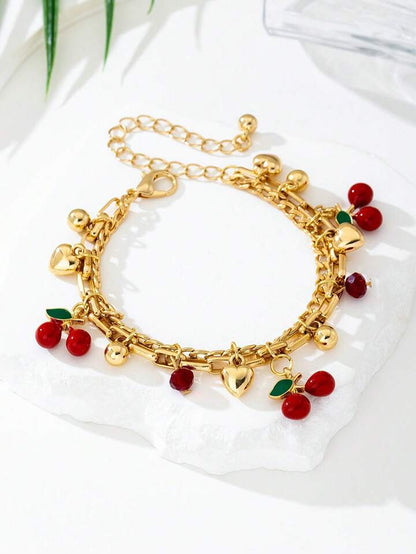 Bracelet Cerises