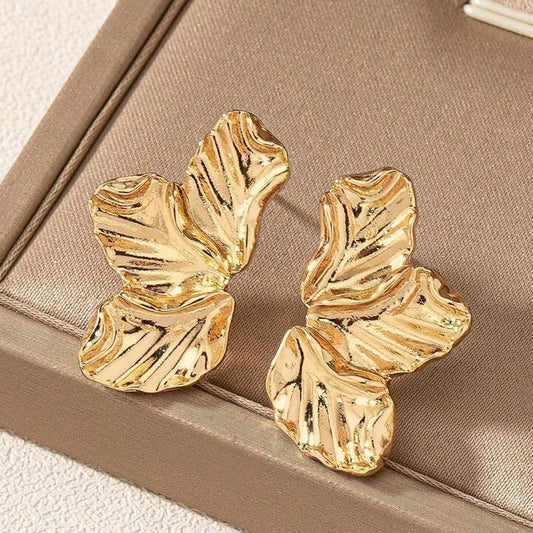 Boucles d'Oreilles demi Fleures