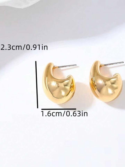 Boucles d'oreilles Goutte d'Or